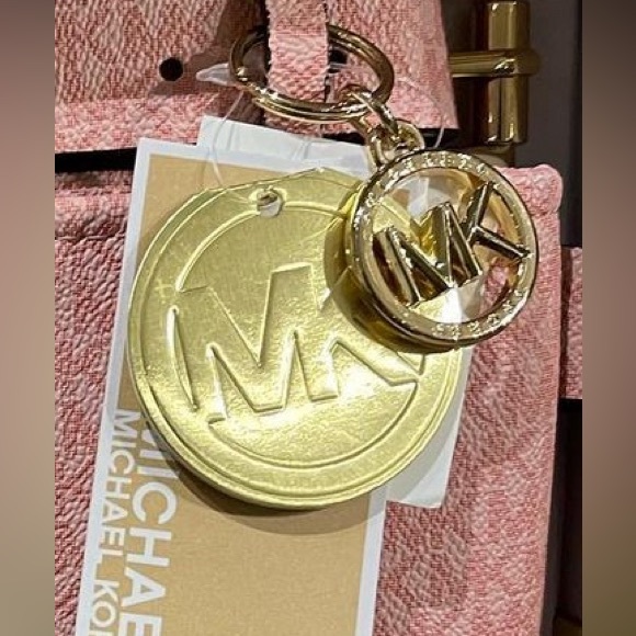 MICHAEL KORS Belt Bag MK Logo PINK Tone Fanny Bag Size (S/M) New In Gift Box 🎁 - Picture 8 of 10